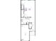 Detailed first floor plan showcasing kitchen, living room, garage, and entry layout at 514 Eastwood St St, Durham, NC 27704