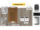 Kitchen design showcasing cabinets, granite counters, stainless steel appliances, and under mount double basin sink at 514 Eastwood St St, Durham, NC 27704