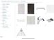 Modern kitchen features; quartz countertops, painted cabinets and Kohler faucet at 528 Gainer Dr # 8, Raleigh, NC 27610