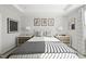 Cozy bedroom with decorative lamps and artwork at 612 Sweet Pine Ln, Knightdale, NC 27545