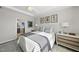 Comfortable bedroom with natural light and neutral tones at 612 Sweet Pine Ln, Knightdale, NC 27545