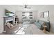 Bright living room with fireplace, neutral colors, and ample seating, perfect for relaxing or entertaining at 612 Sweet Pine Ln, Knightdale, NC 27545