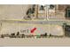 Aerial view of a vacant lot with the lot number marked by a red arrow at 945 Wilbon Rd, Holly Springs, NC 27540
