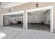 Spacious two-car garage with ample storage and bright lighting at 10014 Hammock Bend Bnd, Chapel Hill, NC 27517