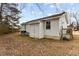 Backyard exterior showing vinyl siding at 200 Westbury Dr, Oxford, NC 27565