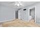 Bedroom with large closet and bathroom access for convenience at 2506 Pepperstone Dr, Graham, NC 27253