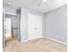 Cozy bedroom features neutral walls, a double door closet, and a ceiling fan at 2506 Pepperstone Dr, Graham, NC 27253