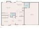 Detailed first floor plan showcasing the layout including a living room, kitchen, and garage at 2506 Pepperstone Dr, Graham, NC 27253