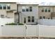 This townhouse features a cozy backyard with a privacy fence, providing an ideal outdoor space at 3836 Prince Noah Loop, Wake Forest, NC 27587