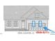 Front elevation blueprint of a home showing windows, garage, and door. 'Side Entry' label is on the garage at 3963 Baileys Xrds Rd, Benson, NC 27504
