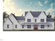 Charming two-story home with a covered front porch and a classic modern farmhouse design at 975 Wilbon Rd, Holly Springs, NC 27540