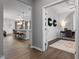 Open concept design showcasing a seamless transition between the kitchen and living areas, enhancing the home's flow at 1401 Hollyview Ave, Durham, NC 27703