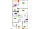 Second floor floorplan shows primary bedroom, secondary bedrooms and bathrooms at 2701 Princess Tree Dr, Raleigh, NC 27616