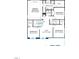 Second-floor floor plan, showing the main bedroom, two bedrooms, a loft, two baths, and walk-in closets at 3190 Armeria Dr, Apex, NC 27502
