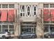 Beautiful building exterior with prominent '400' signage and modern architectural details at 400 W North St # 1114, Raleigh, NC 27603