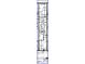 Schematic showing the dimensions and structure of the plan at 511 Eastwood St, Durham, NC 27704