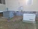 Home exterior featuring modern AC system and backup generator at 7027 Old 421 Rd, Liberty, NC 27298