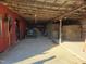 Large interior of barn used to store equipment and bails of hay at 7027 Old 421 Rd, Liberty, NC 27298