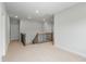 Upstairs loft area with carpet and decorative railings at 749 Aristocrat Ln, Knightdale, NC 27545