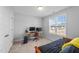 Spare bedroom, featuring a workstation, carpet, neutral colors and natural light at 99 Bodacious Ln, Benson, NC 27504
