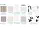 Interior design selections feature modern finishes including LVP flooring, quartz countertops, and sleek black hardware at 107 Willow Cameron Way, Angier, NC 27501