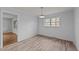 Room with wood flooring, a window, and recessed lighting at 1721 Fountain St, Rocky Mount, NC 27801