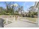 Spacious back deck overlooks a beautifully landscaped yard at 215 W Delafield Ave, Durham, NC 27704