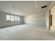Large bonus room with painted walls and taping of the sheet rock at 436 Oakland Dr, Raleigh, NC 27609