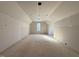 Spacious room featuring unfinished walls, a large window, and an area labeled for exercise at 436 Oakland Dr, Raleigh, NC 27609