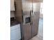 Close up of stainless steel Frigidaire refrigerator at 5520 Neuse View Dr, Raleigh, NC 27610