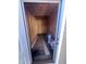 This room features a door to the outside, storage and room for utilities at 5520 Neuse View Dr, Raleigh, NC 27610
