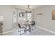 Bright kitchen with a view of the front yard, perfect for enjoying meals at 904 Amersham Ln, Wake Forest, NC 27587