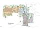 Community map showing home locations, amenities, and neighborhood layout with walking trails and gardens at 100 Cloud Berry Ln, Holly Springs, NC 27540