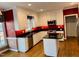 Well-equipped kitchen with island, stainless steel appliances, and ample counter space at 1809 Waddill Way, Henderson, NC 27536