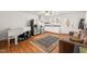 An open living room with stainless steel appliances at 3104 Sandy Knoll Ln, Knightdale, NC 27545