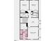 2nd floor offers a loft, owner's suite, two additional bedrooms and 2 baths at 402 Carpels Dr, Wendell, NC 27591