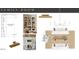 Gathering room design with comfortable seating, custom built-ins, and stylish lighting at 4305 Windsor Pl, Raleigh, NC 27609