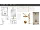Guest bathroom showcasing modern vanity, showerhead and other elegant fixtures at 4305 Windsor Pl, Raleigh, NC 27609