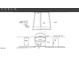 Hand drawn sketch showing an outdoor kitchen layout for a porch with grill and refrigerator at 4305 Windsor Pl, Raleigh, NC 27609