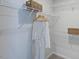 Well-organized walk-in closet with built-in shelving and ample storage space for clothes and accessories at 615 Contento Ct, Sanford, NC 27330