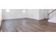 Spacious living room featuring hardwood floors at 619 Contento Ct, Sanford, NC 27330