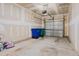 Spacious two car garage with automatic door at 907 Field Ivy Dr, Fuquay Varina, NC 27526