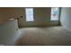Unfinished bedroom showcasing the natural light and neutral color scheme at 97 Willow Cameron Way, Angier, NC 27501