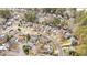 A high-angle view of a well-planned neighborhood with cozy homes and tree-lined streets offering a serene living environment at 1040 Sheetbend Ln, Raleigh, NC 27606