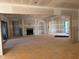 Spacious living room featuring a fireplace and an open concept design at 214 Reynolds Rd, Raleigh, NC 27609
