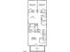 Floor plan featuring an open layout with bedrooms, a loft, and bathrooms at 272 White Oak Garden Way # 209, Garner, NC 27529