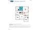Detailed second floor plan featuring a large owner's suite, loft and four total bedrooms at 416 Barbour Farm Ln, Four Oaks, NC 27524
