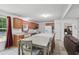 Spacious kitchen with eating area, natural light, and ample storage at 610 Apple St, Gibsonville, NC 27249
