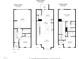 Layout showcasing the dimensions and arrangement of rooms, including the Gathering room, kitchen, and bedrooms at 6318 Perry Creek Rd, Raleigh, NC 27616