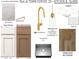 Kitchen design elements, including cabinets, hardware, backsplash, and flooring options for a modern look at 913 Myers Point Dr, Morrisville, NC 27560